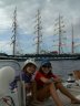 Girls and tall ship, 10/99